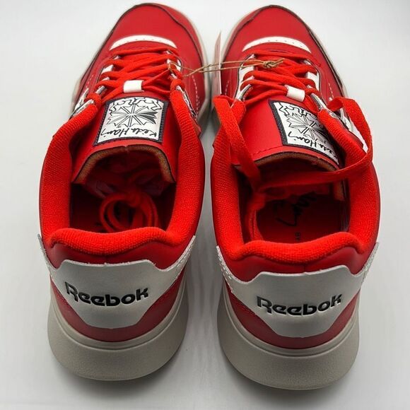 Reebok Classic Red and White Sneakers - Picture 7 of 11